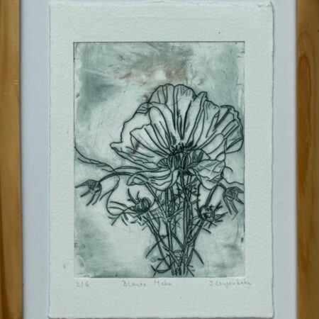 014 Ingrid Langenbahn "Blauer Mohn"