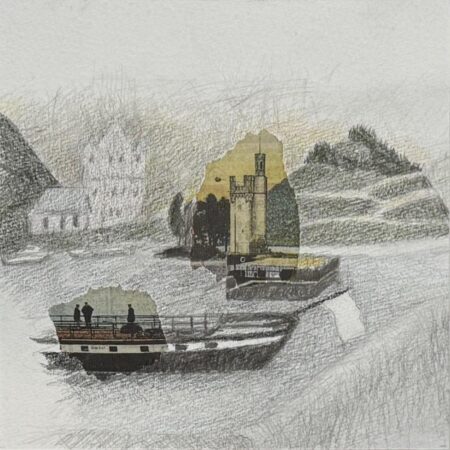 012 Herbert Bohner "Rheinlandschaft"