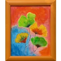 247 Cäcilia Susanna Fehl "Gingko-Träume im Abendlicht"