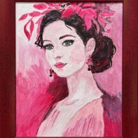 248 Cäcilia Susanna Fehl "Mädchen in Magenta"
