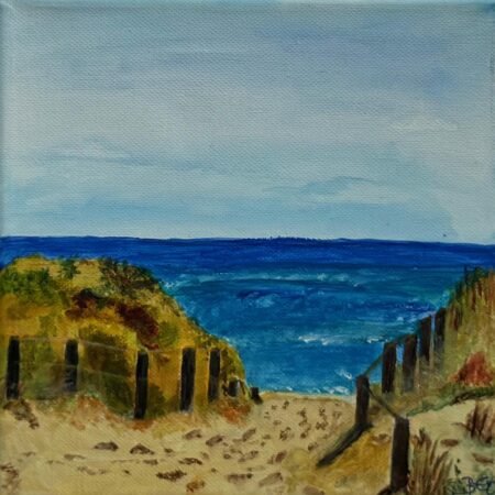 025 Brigitte Ehlers-Oberhöffken "Sehnsuchtsort I - Auf dem Weg"